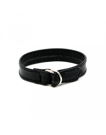 Rimba Bondage Play Penisband aus Nappaleder – Verstellbarer Cockring mit D-Ring