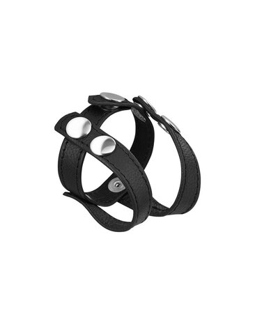 Rimba Bondage Play Penisband mit Hoden-Teiler – Verstellbar | Rimba, Schwarz