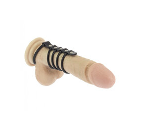 Rimba Bondage Play Penisproducten met rubberen ringen