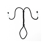 Rimba Bondage Play Borstklemmen met penis/scrotum