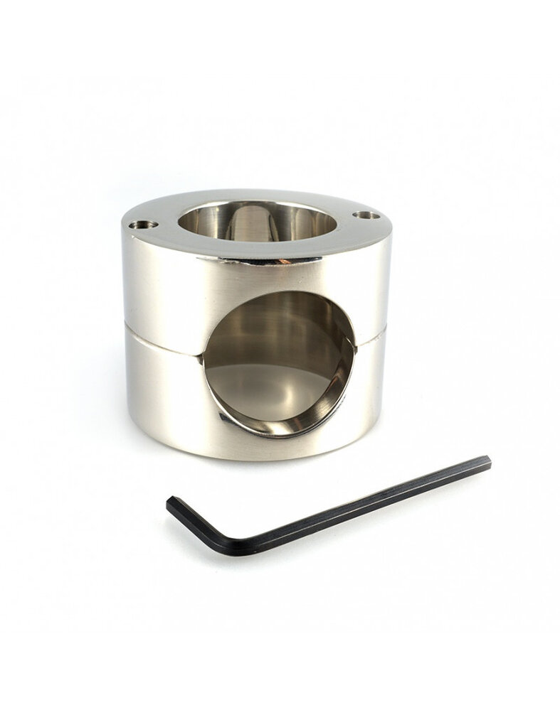 Rimba Bondage Play Rimba scrotum stretcher – stainless steel | Divisible & precise fit Rimba Bondage Play Rimba scrotum stretcher – stainless steel | Divisible & precise fit