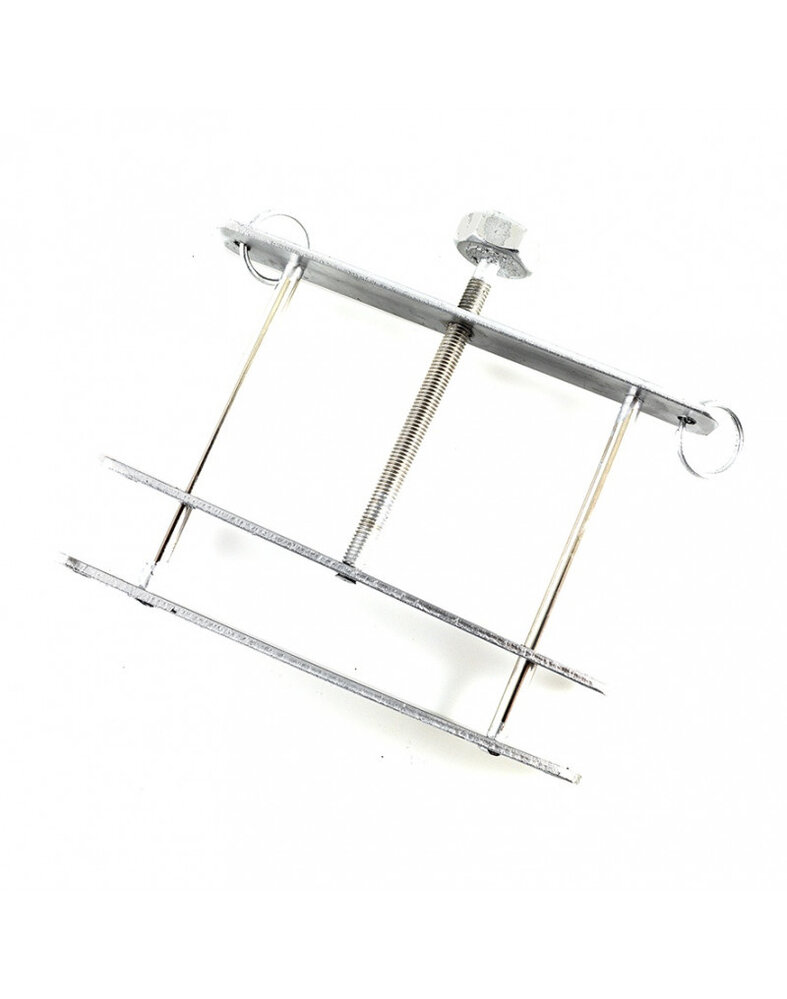 Rimba Bondage Play Metall-Klammer mit Schraube 8 cm | Vielseitig & Intensiv