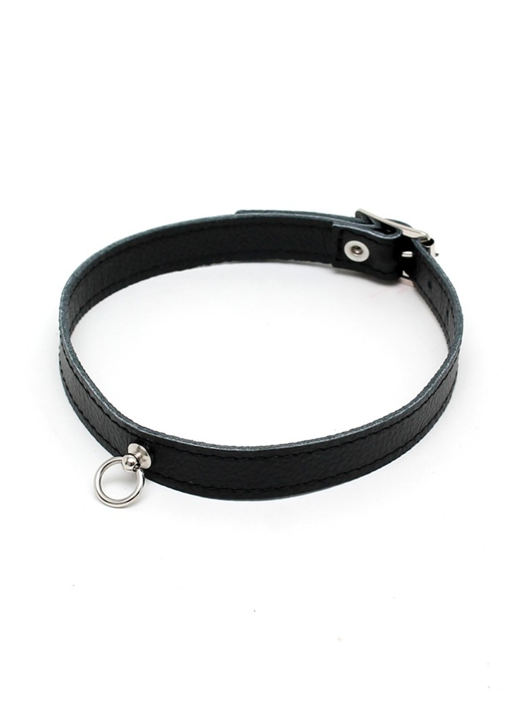 Rimba Bondage Play Nappa lederen halsband – 1,5 cm | Verstelbaar & Elegant