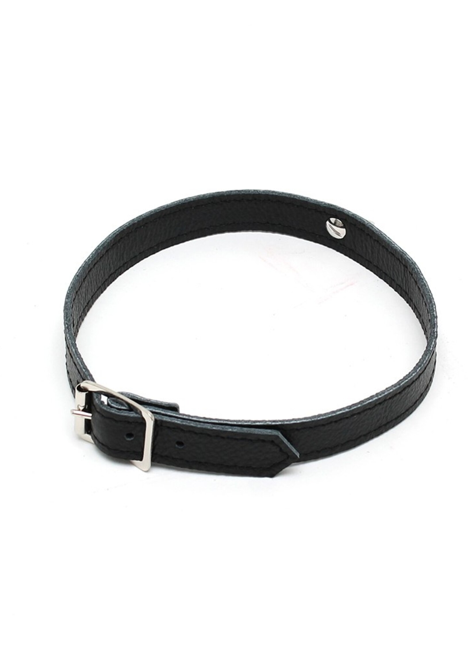 Rimba Bondage Play Nappa lederen halsband – 1,5 cm | Verstelbaar & Elegant