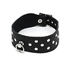 Rimba Bondage Play Rimba studded collar - 4 cm wide | Adjustable & genuine leather Rimba Bondage Play Rimba studded collar - 4 cm wide | Adjustable & genuine leather
