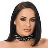 Rimba Bondage Play Rimba Dornenverziertes Lederhalsband – Verstellbar | Schwarz, 4 cm breit Rimba Bondage Play Rimba Dornenverziertes Lederhalsband – Verstellbar | Schwarz, 4 cm breit