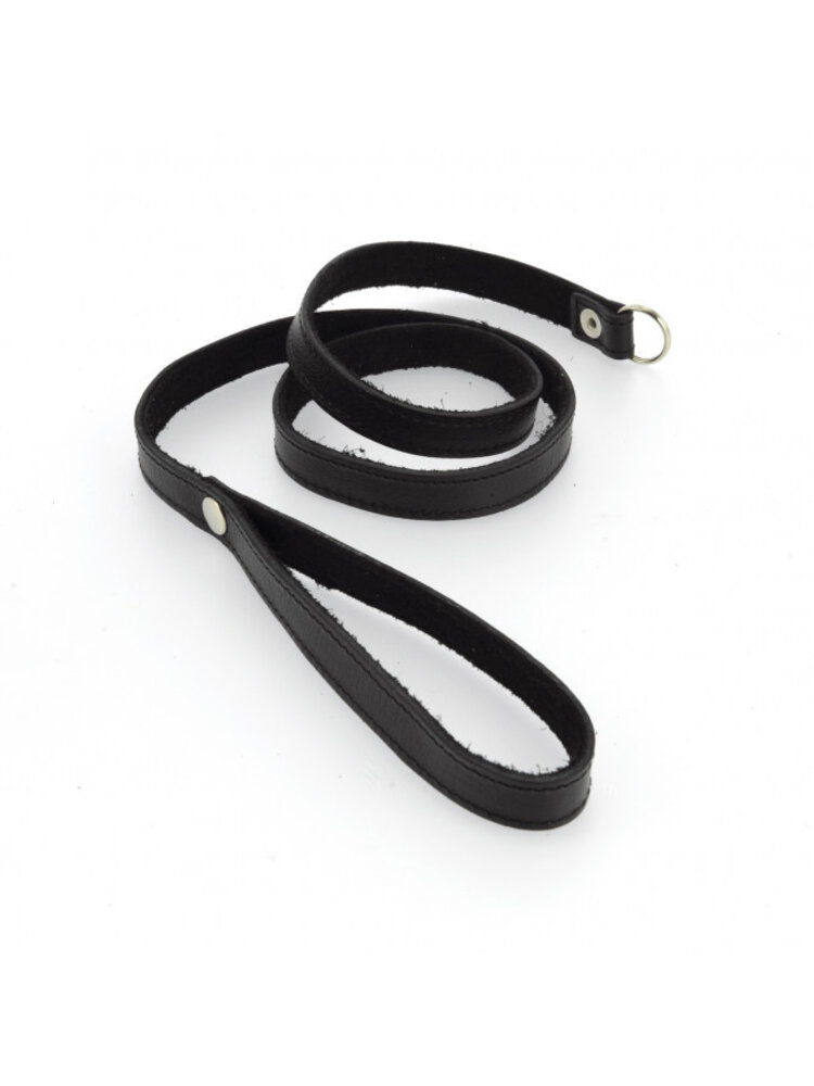 Rimba Bondage Play Rimba – Long leather & metal bondage leash | 100cm, black