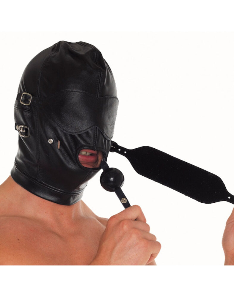 Rimba Bondage Play Rimba - head mask with gag, eye and mouthpiece Rimba Bondage Play Rimba - head mask with gag, eye and mouthpiece