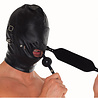 Rimba Bondage Play Hoofdmasker met mondknevel, oog en mondstuk. Rimba Bondage Play Hoofdmasker met mondknevel, oog en mondstuk.