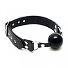 Rimba Bondage Play Mundknebel mit Silikon-Ball aus Leder (44 mm)