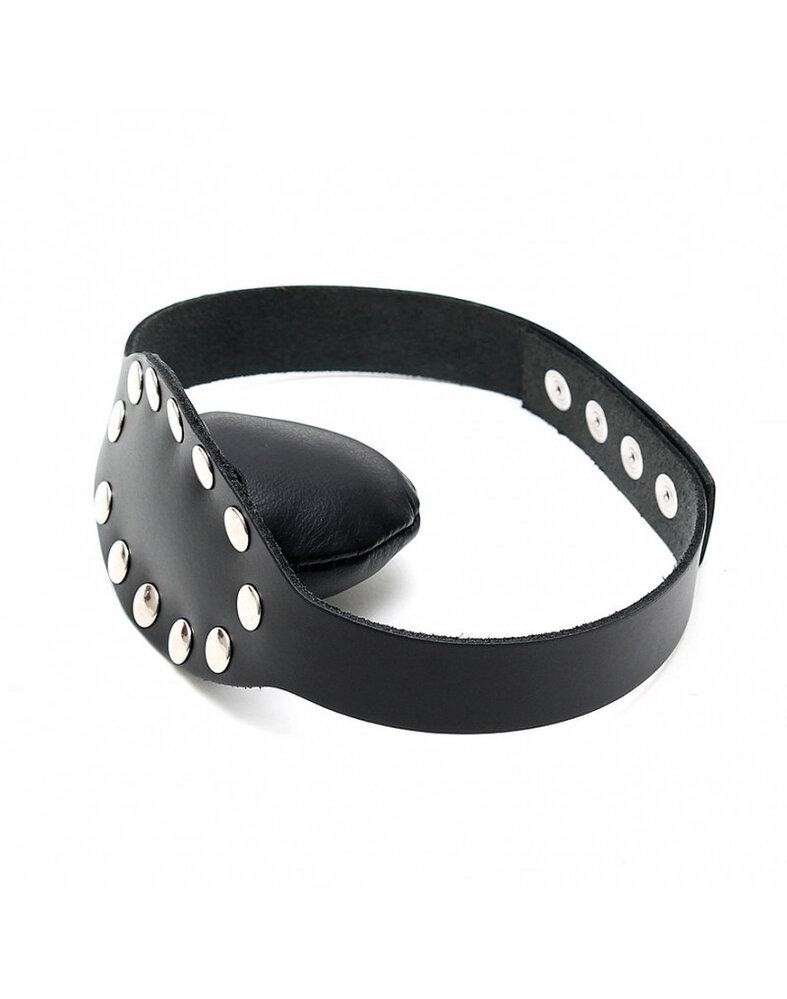 Rimba Bondage Play Mundknebel mit Lederkissen | Verstellbar & Komfortabel