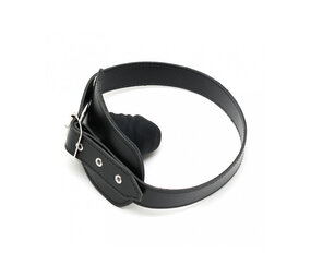 Rimba Bondage Play Mouth gag with dildo - 4 x 6 cm Rimba Bondage Play Mouth gag with dildo - 4 x 6 cm