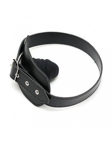 Rimba Bondage Play Bâillon buccal Rimba avec gode – cuir & latex | Breloque interne 4 x 6 cm Rimba Bondage Play Bâillon buccal Rimba avec gode – cuir & latex | Breloque interne 4 x 6 cm