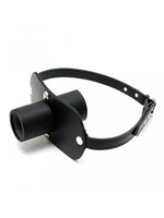 Rimba Bondage Play Mondknevel met plasbuis Ø 40 mm.