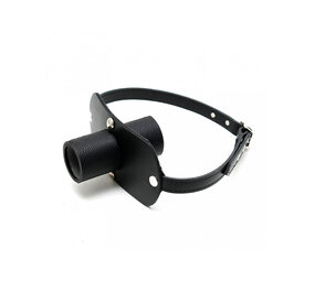 Rimba Bondage Play Mouth gag with urinary tube - Ø 40 mm. Rimba Bondage Play Mouth gag with urinary tube - Ø 40 mm.