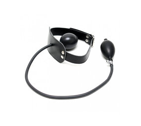 Rimba Bondage Play Mondknevel met opblaas ballon en pomp