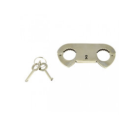 Rimba Bondage Play Metalen politie duimboeien