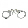 Rimba Bondage Play Rimba Metal Police Handcuffs - Silver | Authentic bondage games Rimba Bondage Play Rimba Metal Police Handcuffs - Silver | Authentic bondage games