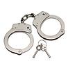 Rimba Bondage Play Rimba Police Handcuffs – Extra Strong | Adjustable & Metal Rimba Bondage Play Rimba Police Handcuffs – Extra Strong | Adjustable & Metal