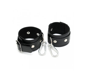 Rimba Bondage Play Ankle cuffs with snap hooks Rimba Bondage Play Ankle cuffs with snap hooks