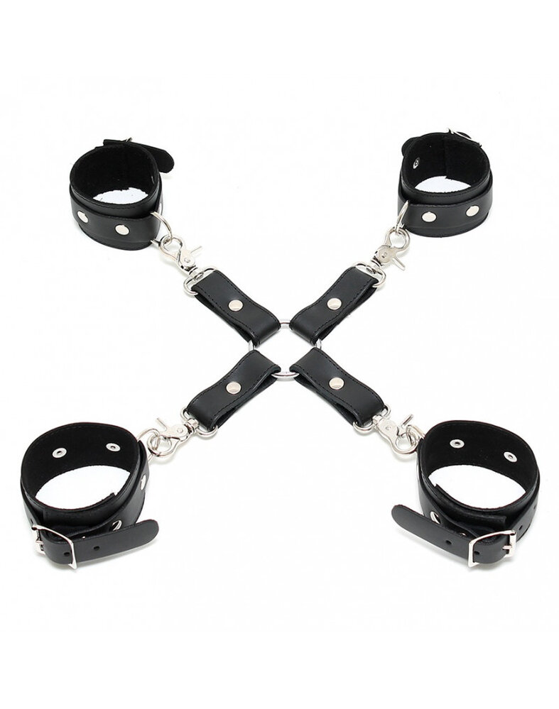 Rimba Bondage Play Rimba Hogtie Bondage Set – Echtleder | Hand- & Fußfesseln inkl. Kreuz Rimba Bondage Play Rimba Hogtie Bondage Set – Echtleder | Hand- & Fußfesseln inkl. Kreuz