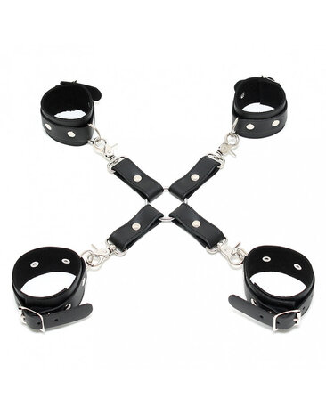 Rimba Bondage Play Rimba Hogtie Bondage Set – Echtleder | Hand- & Fußfesseln inkl. Kreuz Rimba Bondage Play Rimba Hogtie Bondage Set – Echtleder | Hand- & Fußfesseln inkl. Kreuz