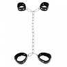 Rimba Bondage Play Leder Bondage-Kombi – Hand- & Fußfesseln mit Kette