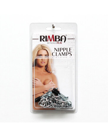 Rimba Bondage Play Pinces de poitrine Rimba avec chaînes | Métallique, sensuel, attrayant Rimba Bondage Play Pinces de poitrine Rimba avec chaînes | Métallique, sensuel, attrayant