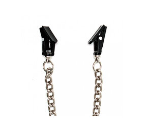 Rimba Bondage Play Nipple clamps with chain Rimba Bondage Play Nipple clamps with chain