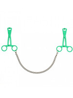 Rimba Bondage Play Tepelklemmen met Ketting