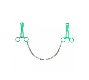 Rimba Bondage Play Borstklemmen met ketting