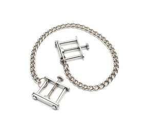 Rimba Bondage Play Tepelklemmen met Ketting