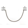 Rimba Bondage Play Borstklemmen met ketting – Verstelbaar | Glanzend zilver & sensueel