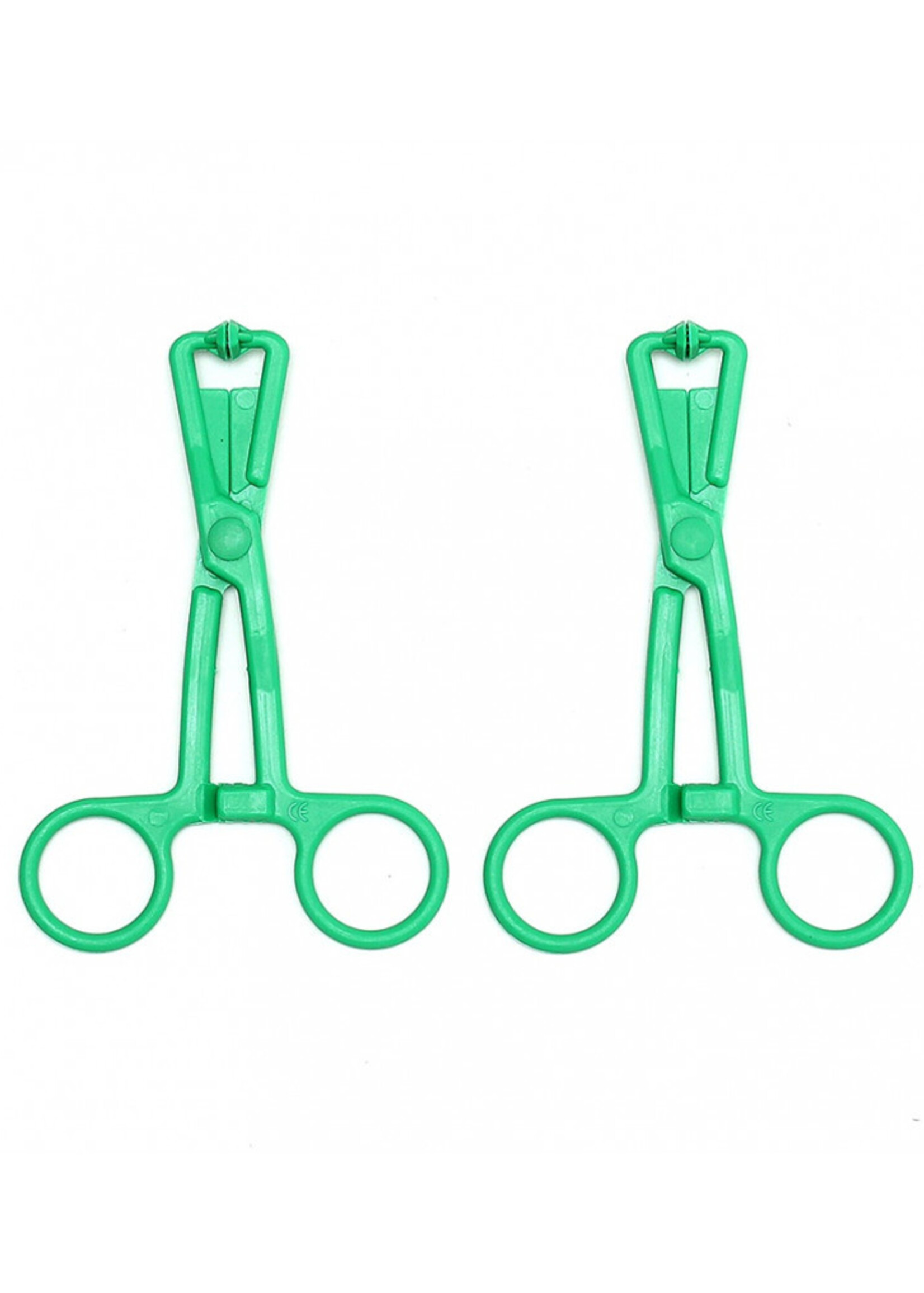 Rimba Bondage Play Pinces à poitrine Rimba sans chaîne – Paire | Vert et attrayant