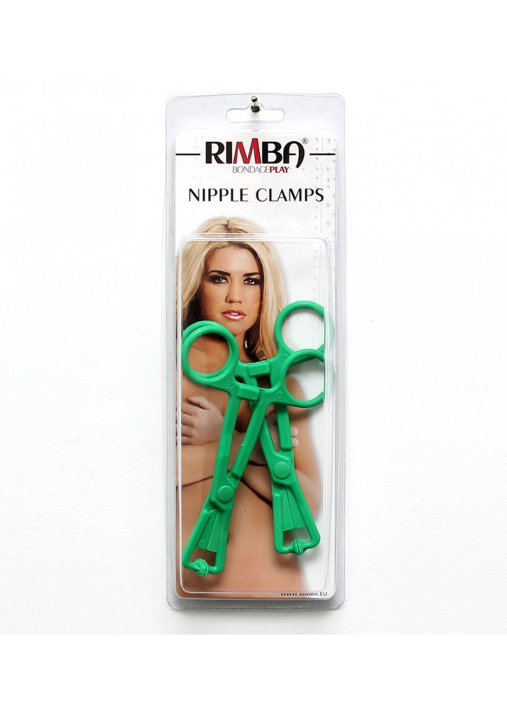 Rimba Bondage Play Pinces à poitrine Rimba sans chaîne – Paire | Vert et attrayant