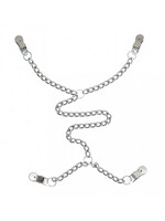 Rimba Bondage Play Tepel - schaamlip klemmen aan ketting