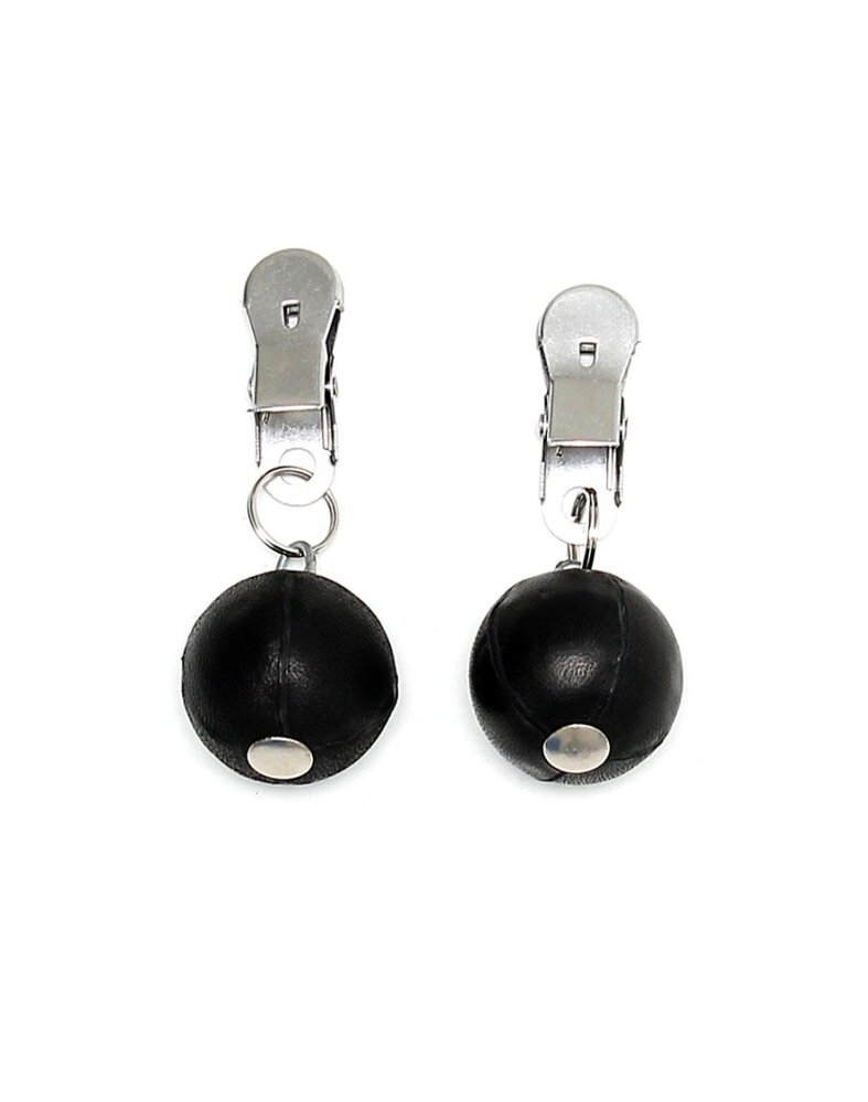 Rimba Bondage Play Rimba – poids boule avec pince (2 x 150 g) | Pour des jeux de plaisir intense