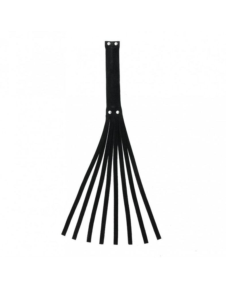 Rimba Bondage Play Rimba petting whip – split velor | 42 cm, leather, black Rimba Bondage Play Rimba petting whip – split velor | 42 cm, leather, black