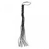 Rimba Bondage Play Fouet en cuir Rimba à 19 cordes - 80 cm | Comédie intense en noir Rimba Bondage Play Fouet en cuir Rimba à 19 cordes - 80 cm | Comédie intense en noir