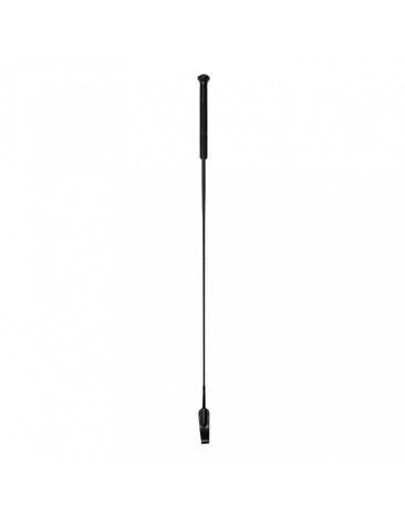 Rimba Bondage Play Gerte aus Karbon mit sanftem Griff | 75 cm, Schwarz