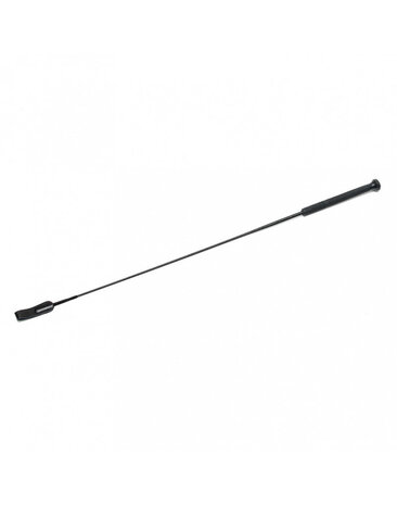 Rimba Bondage Play Gerte aus Karbon mit sanftem Griff | 75 cm, Schwarz