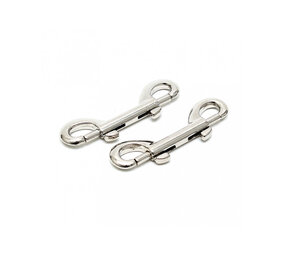 Rimba Bondage Play Double Musketon Hooks (per pair) Rimba Bondage Play Double Musketon Hooks (per pair)