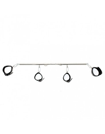 Rimba Bondage Play Rimba Bondage-Set mit 4 Fesseln & Metall-Spreizstange – 55–85 cm Rimba Bondage Play Rimba Bondage-Set mit 4 Fesseln & Metall-Spreizstange – 55–85 cm