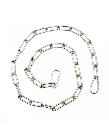 Rimba Bondage Play Bondageketting – 100/200 cm | Met karabijnhaak, zilver