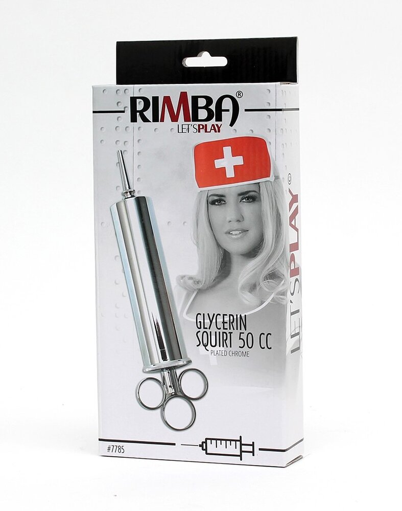 Rimba Bondage Play Rimba Syringe – 50ml or 100ml | metal | For targeted pleasure Rimba Bondage Play Rimba Syringe – 50ml or 100ml | metal | For targeted pleasure