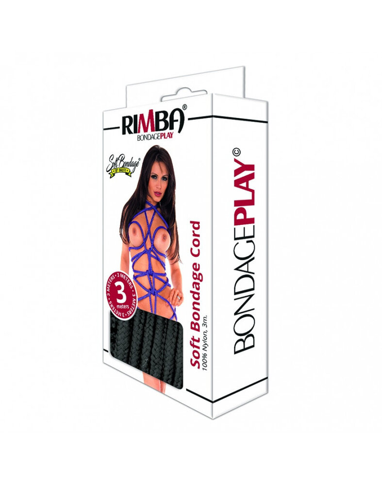 Rimba Bondage Play Bondagetouw zwart – 3m, 5m, 7m, 10m of 15m – Zacht nylon voor Shibari & BDSM Rimba Bondage Play Bondagetouw zwart – 3m, 5m, 7m, 10m of 15m – Zacht nylon voor Shibari & BDSM