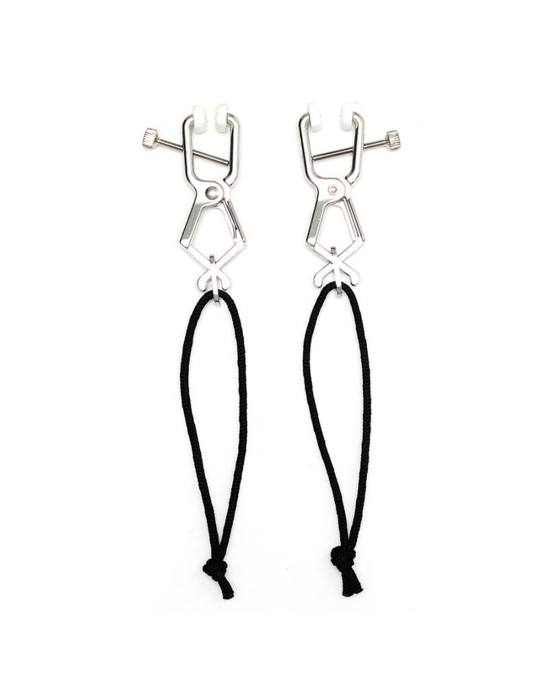 Rimba Bondage Play Rimba Nipple Clamps – Adjustable & Classic | Without chain Rimba Bondage Play Rimba Nipple Clamps – Adjustable & Classic | Without chain