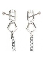 Rimba Bondage Play Nippelklemmen mit Kette