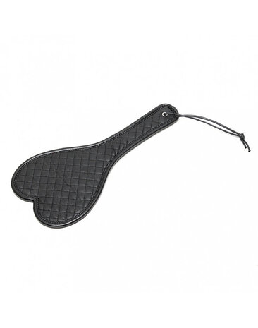 Rimba Bondage Play Rimba Heart-Shaped Swatter – 30cm | Leather & Decorated Rimba Bondage Play Rimba Heart-Shaped Swatter – 30cm | Leather & Decorated