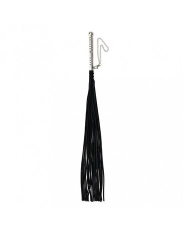 Rimba Bondage Play Rimba Suède Flogger – manche en aluminium | Court ou long